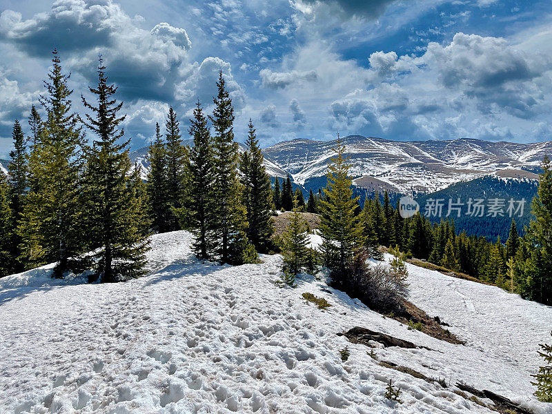 Quandary Peak Trail，科罗拉多州